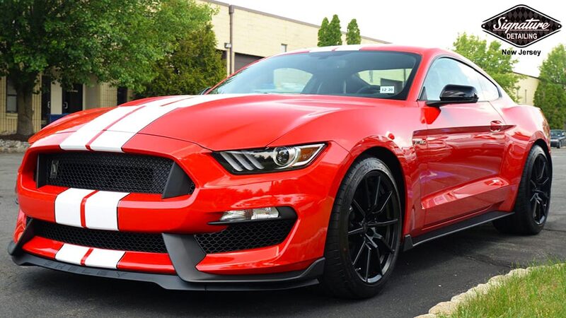 Mustang Shelby GT350 ceramic coating by Signature Detailing NJ