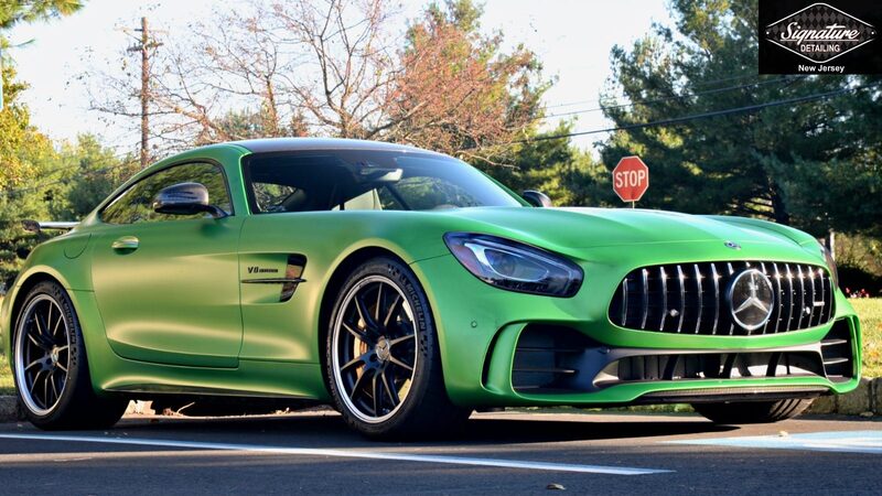 Mercedes AMG GTR full matte PPF and ceramic coating by Signature Detailing NJ