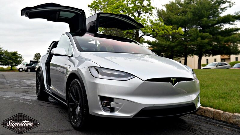 Tesla Model X Xpel Ultimate PPF by Signature Detailing NJ