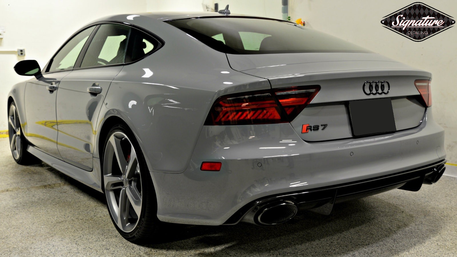Audi RS7 shines with protection from ceramic nano coating from Signature Detailing NJ