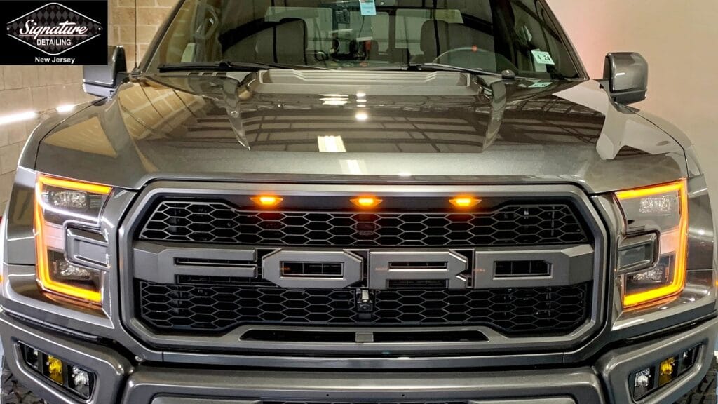 For Raptor is beautiful & protected after a paint correction & ceramic coating installation by Signature Detailing NJ.