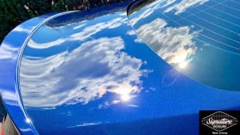 Paint Polishing or Paint Correction from Signature Detailing NJ can restore color, gloss and reflectivity on automotive surfaces.