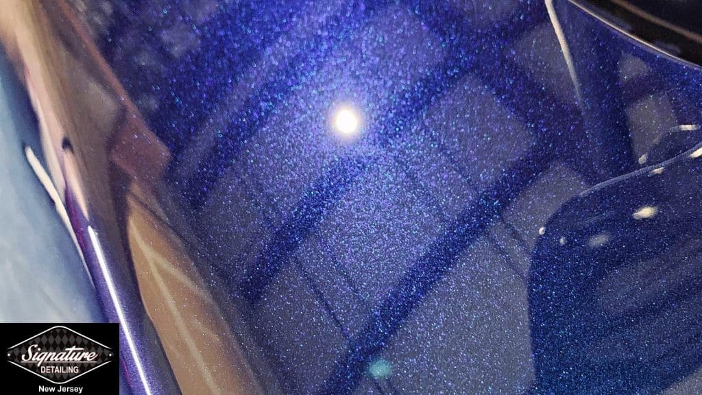 Paint Polishing (aka buffing or paint correction) by Signature Detailing NJ removes automotive surface imperfections.